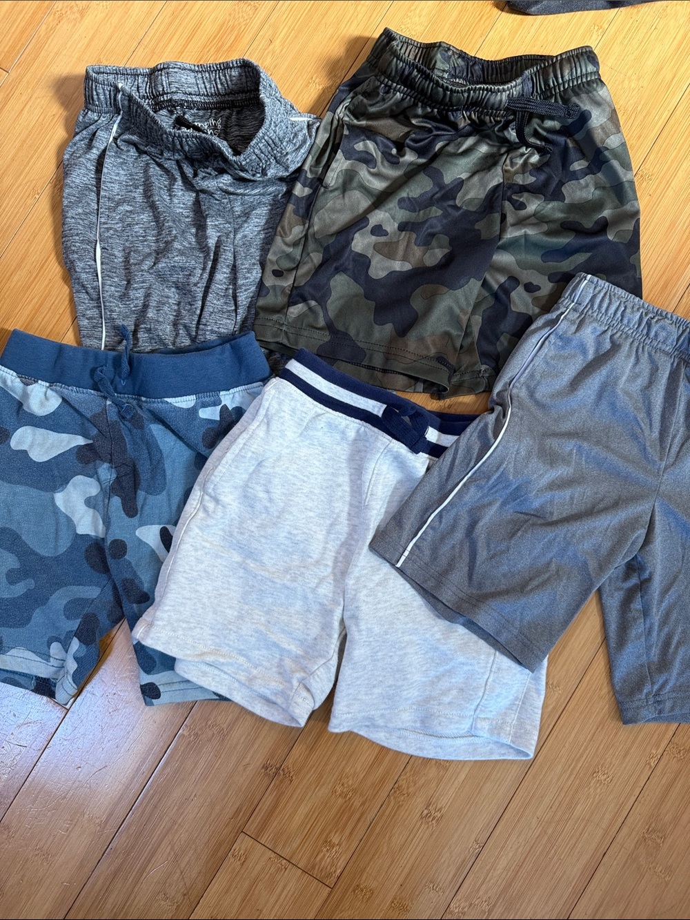 5 pairs Kids' Active Shorts Pack size 5